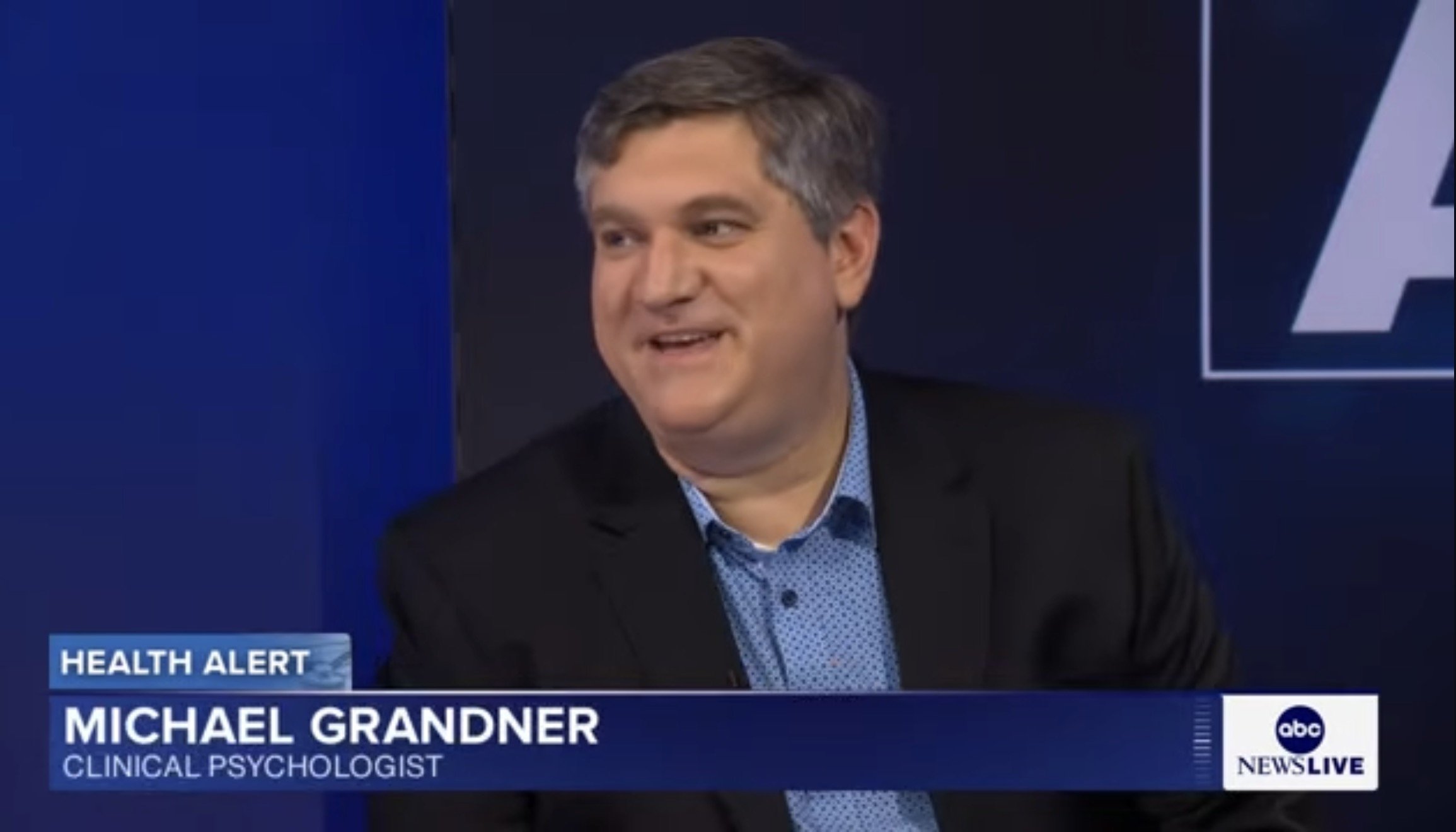 Michael Grandner interviewed on ABC News Live